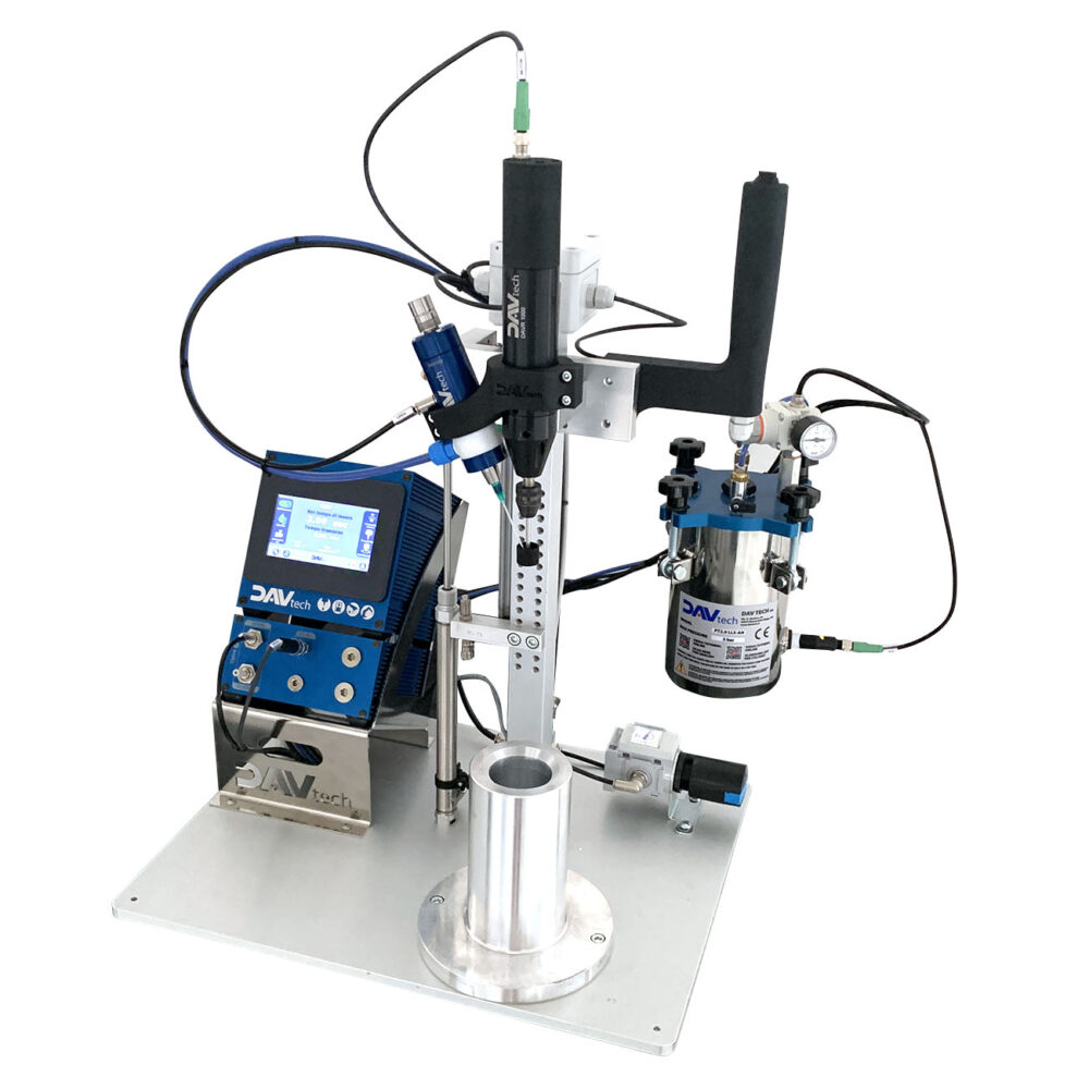 Sistema di dispensazione radiale fluidi anaerobici Loctite/Loxeal