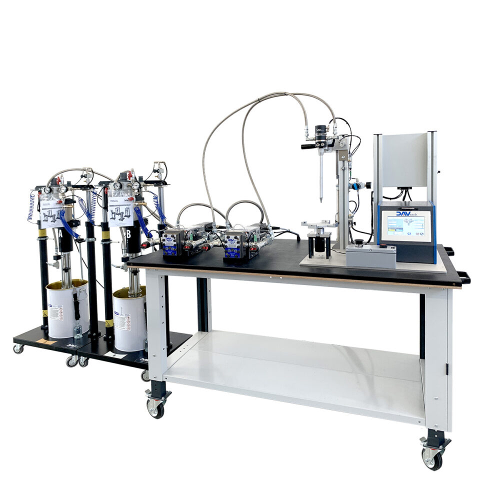 PERMABOND ET5401 epoxy resin dispensing and mixing system