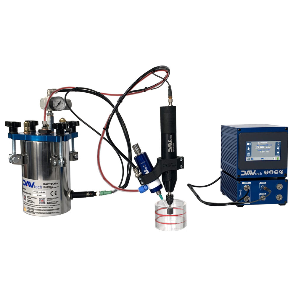 Centrifugal dispensing system (Rotospray) for Low-Viscosity Fluids